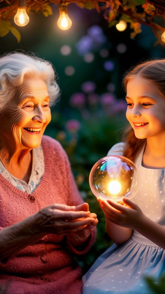 Сказка о Бабушке-Садовнице и Сне, который цвёл под Луной