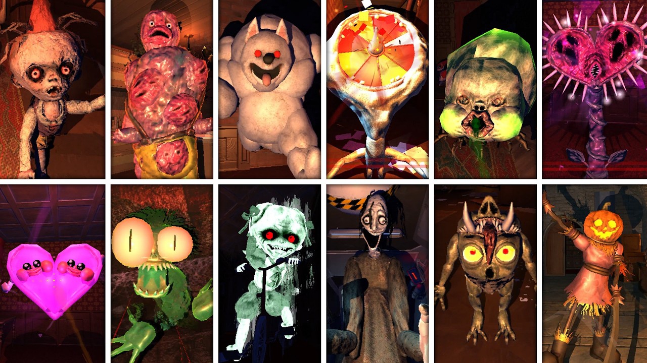 Р.Е.П.О НОВОЕ ОБНОВЛЕНИЕ - ВСЕ СКРИМЕРЫ и АТАКИ от МОНСТРОВ (ПОКАЗ) смотреть онлайн