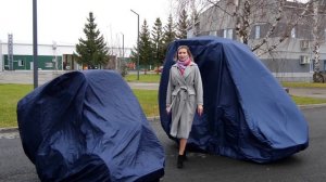 Водоотталкивающие чехлы для хранения спецтехники FRONTMEN