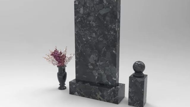 Памятники из гранита Шанси Блэк из гранита Каливолампи (Конгломерат) и Изготовление п смотреть онлайн