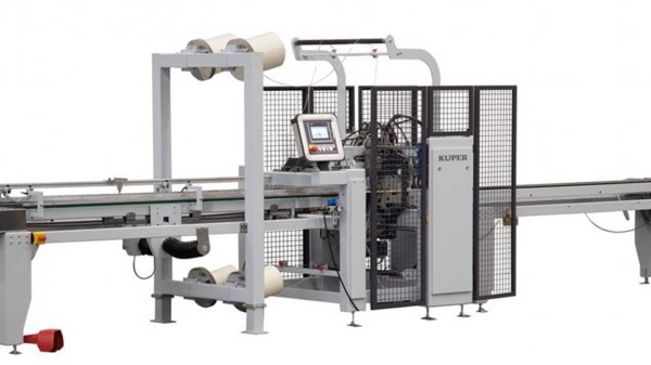 Станок для соединения ламелей среднего слоя 3-х слойной паркетной доски KUPER CPX 600 V2