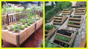 Грядки на любой вкус и цвет: 50 вариантов грядок для вашего огорода! 🌿