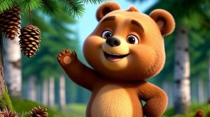 Мишка Косолапый по Лесу Идет - Песни Для Детей - Весёлые Мультики для Малышей