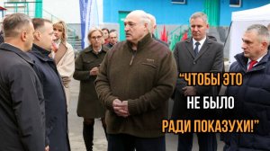 Лукашенко: Не надо "Батька вытянет!". Вытянем! Но вот так на дурняк ничего делать не будем!