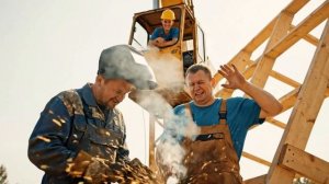 Весёлая песня про строителей — “Стройка” | Народный клип 2025