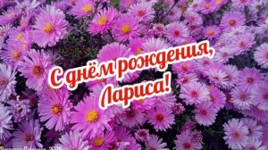 С днём рождения, Лариса!