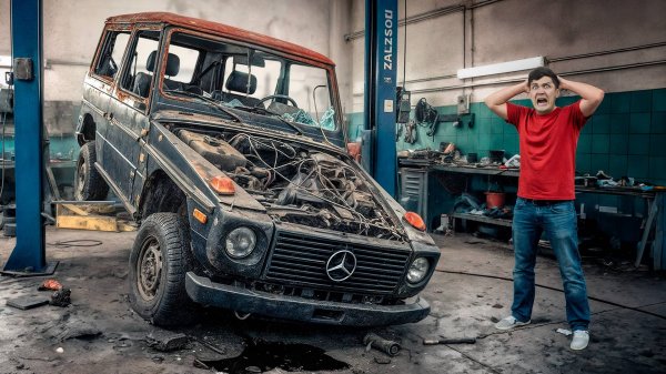 Оживляем кузов Заброшенного ГЕЛИКА, но есть нюанс...