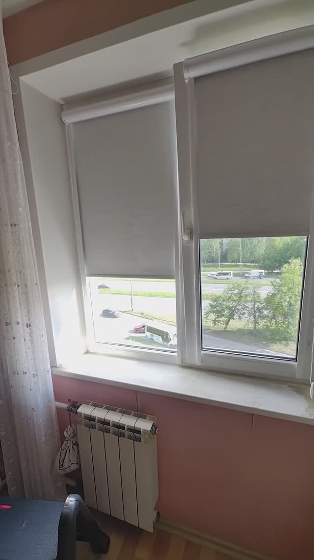 Рулонные шторы блэкаут кассетного типа UNI2