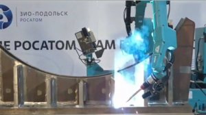 Роботизированная сварка опоры на "ЗИО-Подольск"