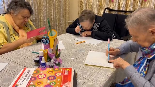 Игры своими руками в Волгоградском областном геронтологическом центре. смотреть онлайн