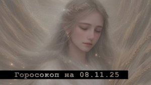 Гороскоп на 08 ноября 2025