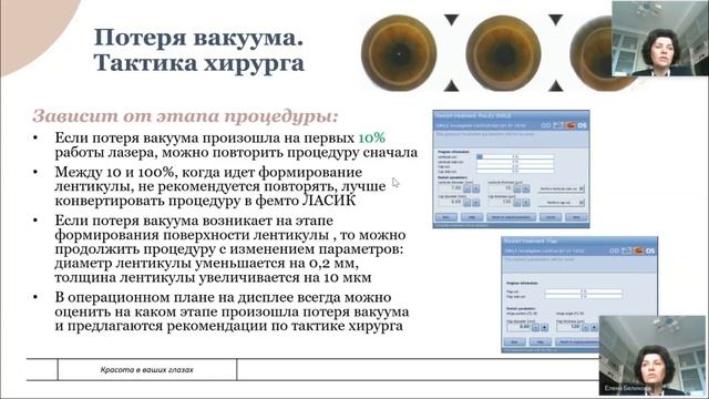 Осложнения лентикулярной хирургии профилактика, методы лечения