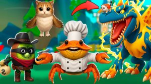 НОВЫЕ Брейнроты в Мире Шеф Крабракадабра в Эволюция Брейнрот в Brainrot Evolution Роблокс !