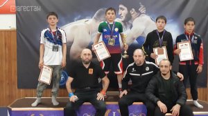 Первенство Дагестана по вольной борьбе среди юношей завершилось в Казбековскомй районе