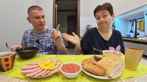 Мукбанг ПЕРЕЖИВАЮ за ЗДОРОВЬЕ Вована больше чем он САМ! Теперь я буду СТРОГА! Семейный обед в России