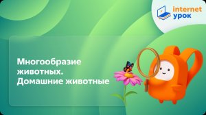 Окружающий мир 1 класс. Многообразие животных. Домашние животные
