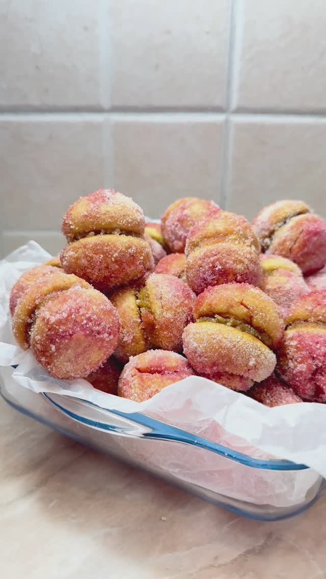 Персики. Готовим с детьми русские-сербские пирожные. #рецепты #печенье смотреть онлайн