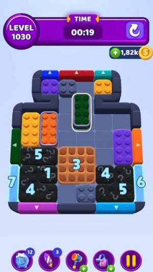 Color Block Jam 1030 Уровень