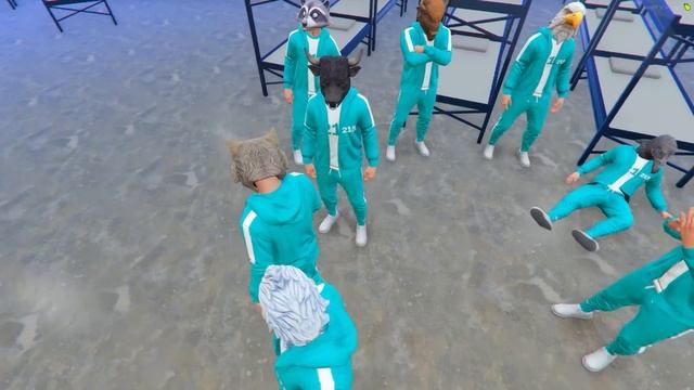 МЫ С ДРУГОМ ПРОЖИЛИ 7 ДНЕЙ В ИГРЕ В КАЛЬМАРА ! ВСЕ СЕРИИ ИГРЫ В КАЛЬМАРА В ГТА 5 ОНЛАЙН смотреть онлайн