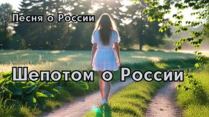 "Шёпотом о России" — песня о Родине и Русской природе