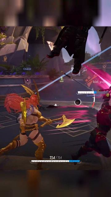 Ангела устроила засаду в начале матча #chandr #marvelrivals смотреть онлайн