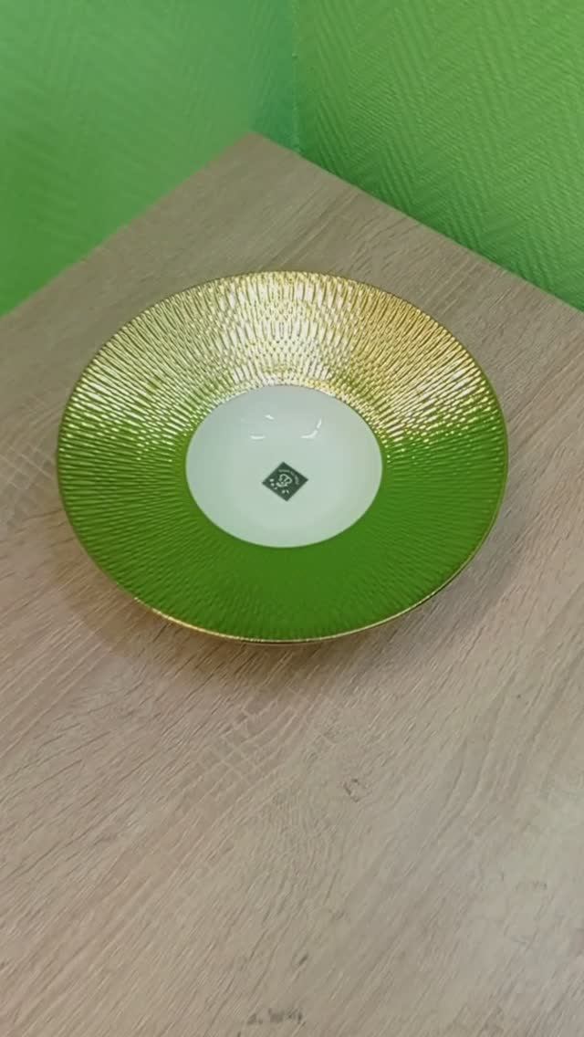 Тарелка для пасты золотой цвет Дэрас Голд ILSA Deras Gold D=24, H=6см арт 1040196 смотреть онлайн