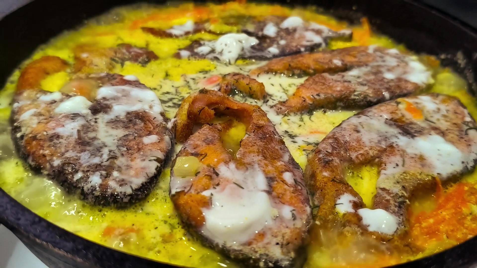 Рыбка Не Простая, а Золотая! Нежный Сливочный Вкус! Два Рецепта с КБЖУ. смотреть онлайн
