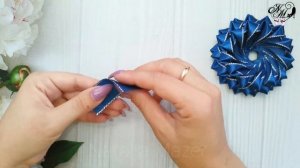 БЫСТРЫЙ СПОСОБ СДЕЛАТЬ БАНТЫ В ШКОЛУ ИЗ АТЛАСНЫХ ЛЕНТ И ФАТИНА #NataliaMazerKanzashi