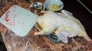 Вес утки СК-6 в 4,5 месяца на натуральном и живом корме без премикса, БМВД и прочей  химозины.