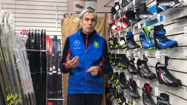 Какие лыжные ботинки выбрать? Из чего выбирать?! смотреть онлайн