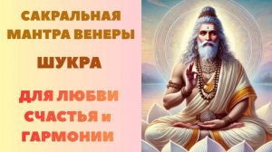 Сакральная Мантра Венеры Шукра. Для Любви Счастья и Гармонии