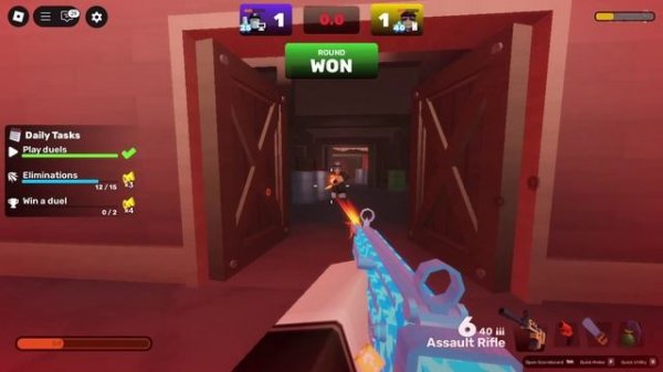 соперники но с одним сетом оружия,