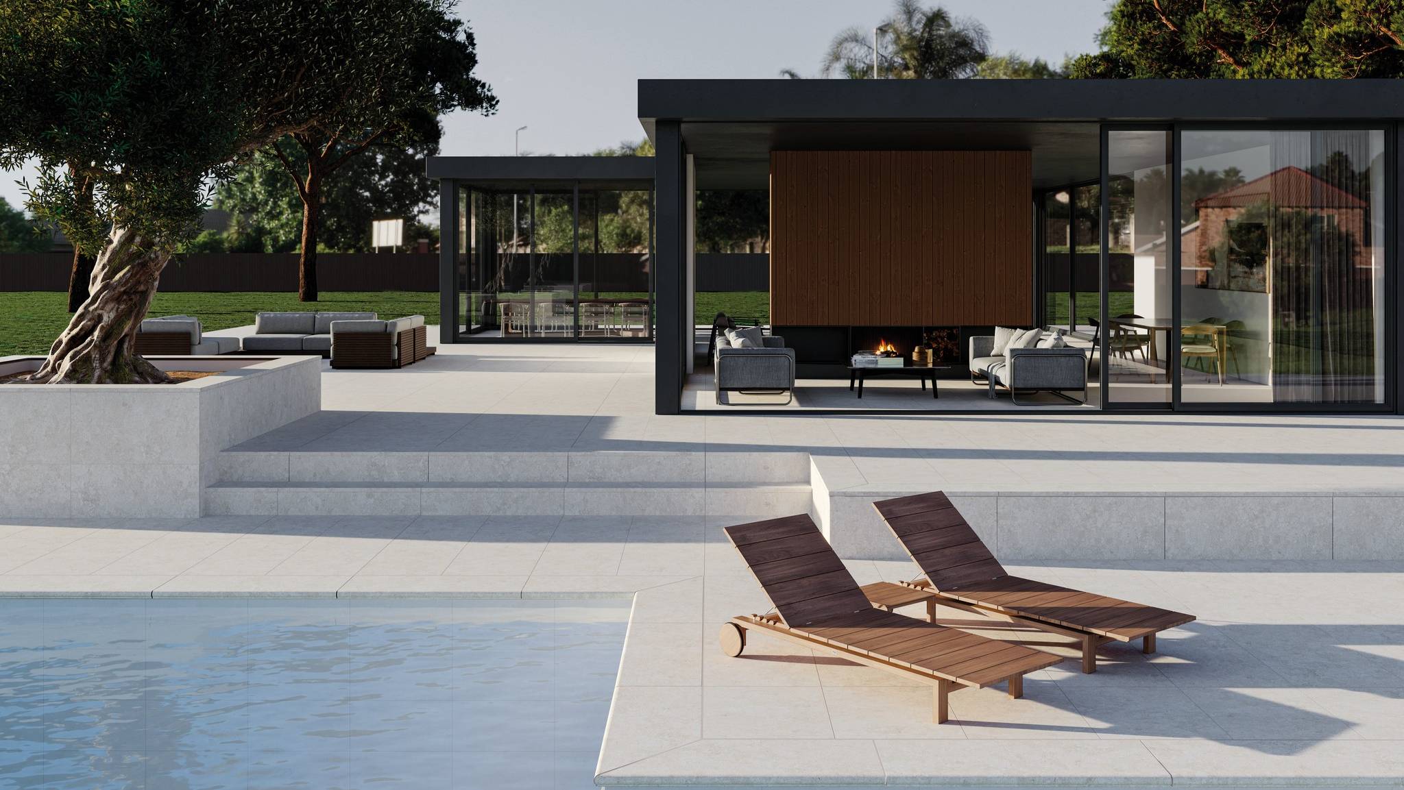 Керамическая плитка и ступени  Exagres, коллекция Bedford