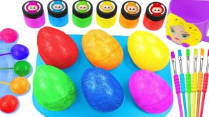 Мультики для детей.  Яркие мячики, кисточки и лабубу. Смотреть онлайн яркие мультики для малышей