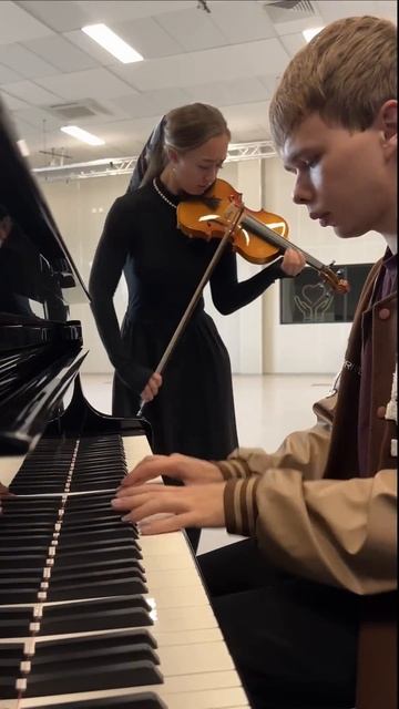 Por Una Cabeza #piano #aesthetic #violin смотреть онлайн