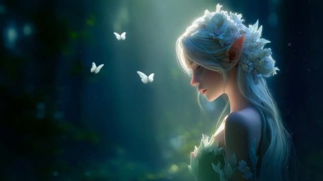 Нежность принцессы - Древняя эльфийская мелодия, фоновая музыка для отдыха и расслабления