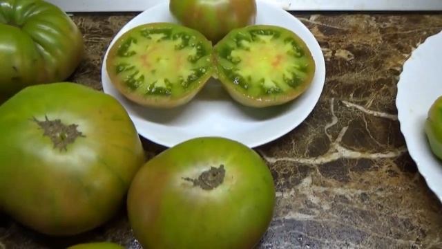 Томат Зеленый Куапо - ЗЕЛЕНАЯ экзотика для томатных гурманов. №1051. Томаты - новинки 2023 года. смотреть онлайн