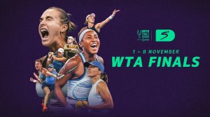 Соболенко А — Анисимова А Теннис. WTA. Итоговый турнир 2025 1/2 финала. Прямая трансляция