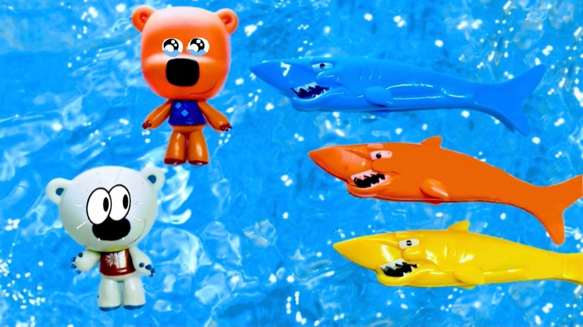 Кеша учится плавать | Мультики с игрушками | Видео для детей и малышей ❤️ Ютюбик kids