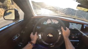 Rolls-Royce Ghost Black Badge 2022 POV Test Drive