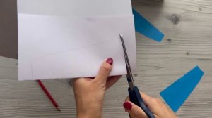 Раскрой юбки трапеция в два сгиба ткани