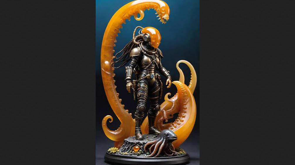 Янтарные фигурки Доктора Мавро 3