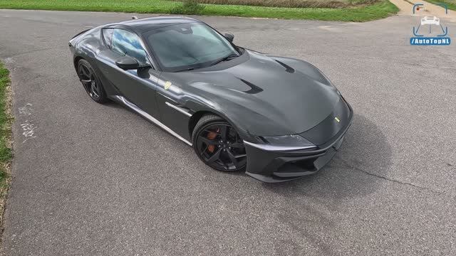 FERRARI 12 CILINDRI - это БЕЗУМИЕ с двигателем V12 на скорости 9500 оборотов в минуту! | 4k смотреть онлайн
