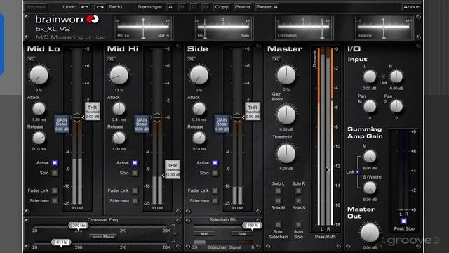 03. Mid Lo, Mid High And Side Sections
