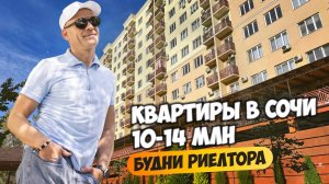 Будни риелтора. Часть вторая. Смотрим квартиры в Сочи в бюджете 10-14 млн. Недвижимость в Сочи.