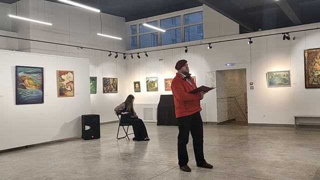 Торжественное открытие выставки Александра Белодарского