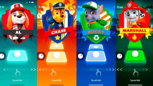 Мультики для Детей Paw Patrol Megamix -AL, Маршалл, Гончик, Рокки