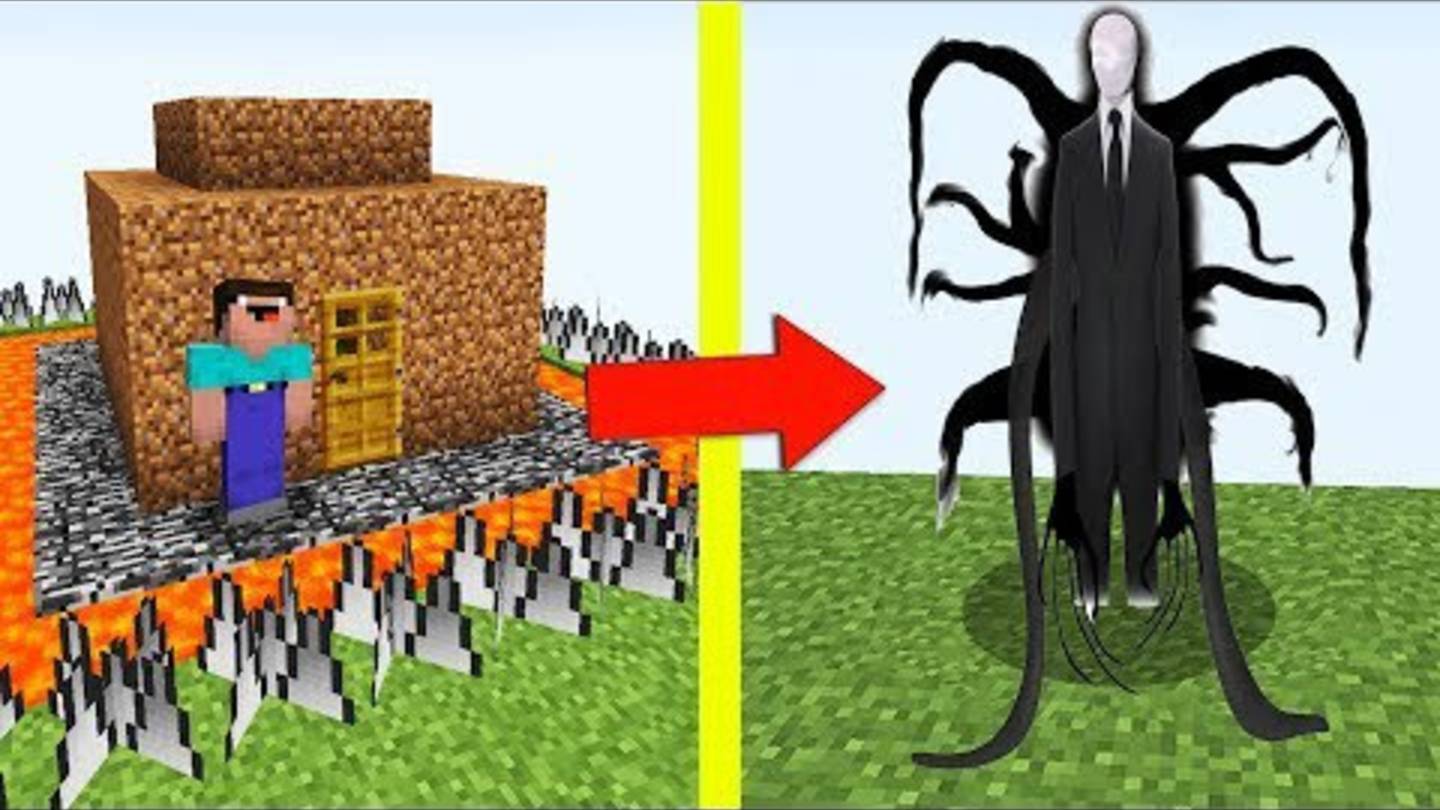 НУБ ПОСТРОИЛ САМЫЙ ЗАЩИЩЁННЫЙ ДОМ МАЙНКРАФТ! НУБ ПРОТИВ СЛЕНДЕРМЕН ТРОЛЛИНГ ЛОВУШКА MINECRAFT Мульт смотреть онлайн