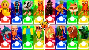 МЕГАМИКС ШИМПАНЗИНИ БАНАНИНИ 🆚 КАПУЧИНО АССАСИНО 🆚 ДРУГИЕ БРЕЙНРОТ МЕМЫ | Tiles Hop №273-276