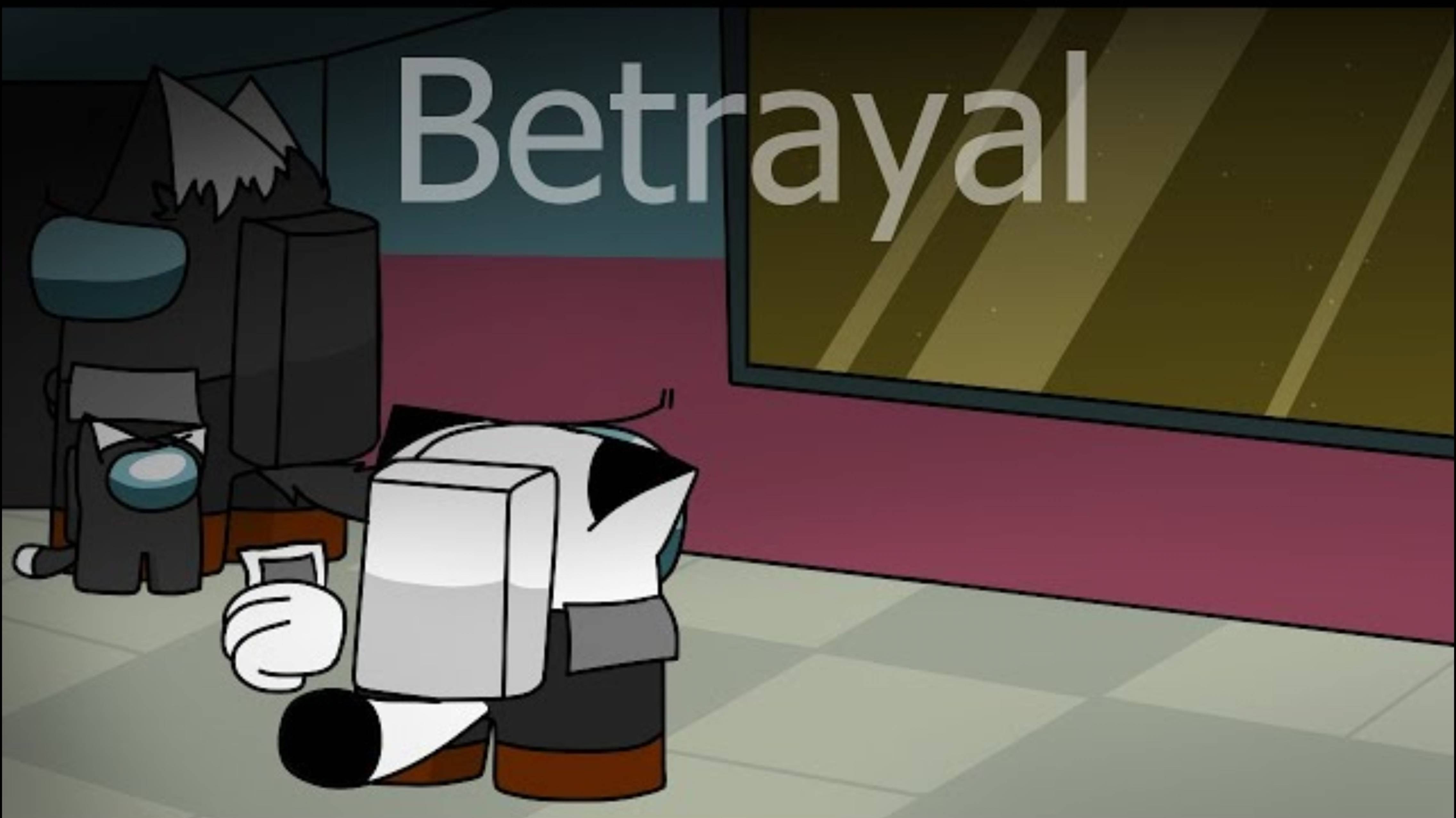 Among us Story animation 1 part "Betrayal " (перезалив) смотреть онлайн